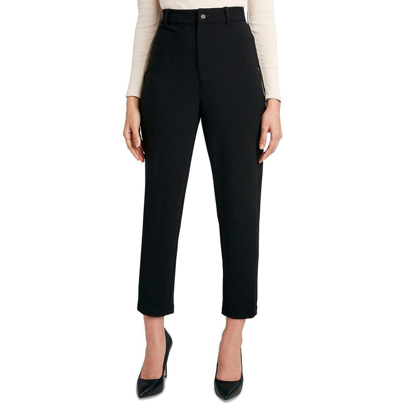 Knit Twill Ankle With Pockets Pants