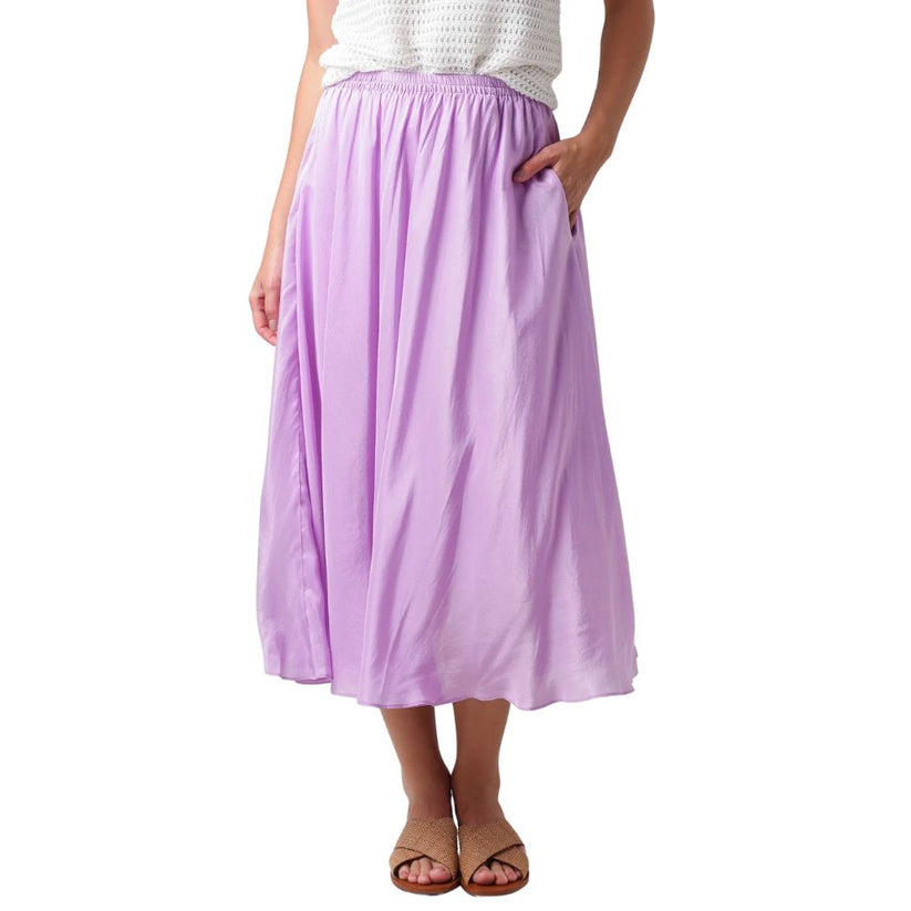 On Midi Skirt Lilac